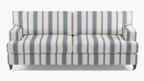 The Inside | Classic Sofa | French Blue Clarence Stripe