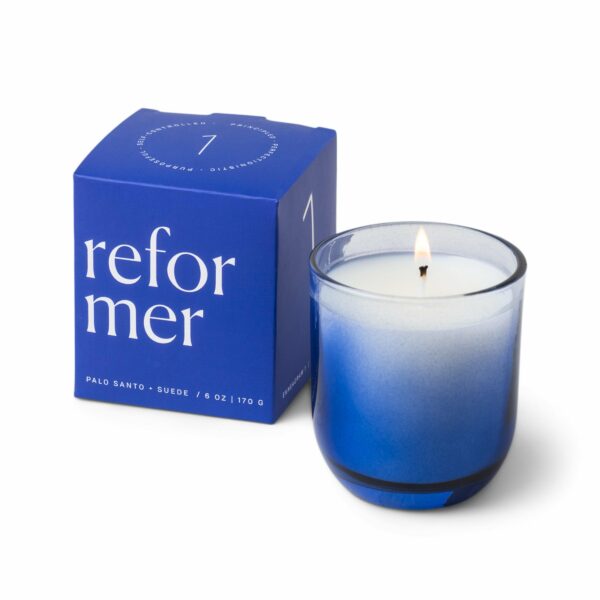 Paddywax | Enneagram #1 Reformer 6 oz Candle - Palo Santo + Suede