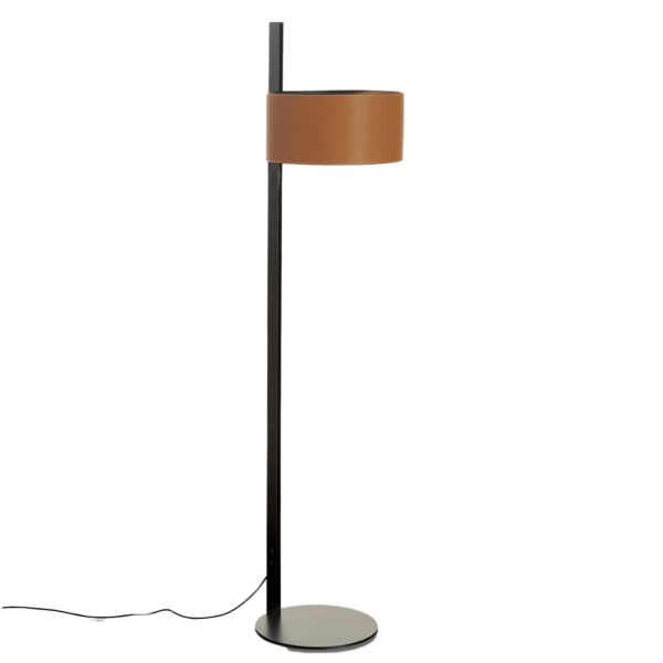 Oluce | Parallel Floor Lamp - Brown