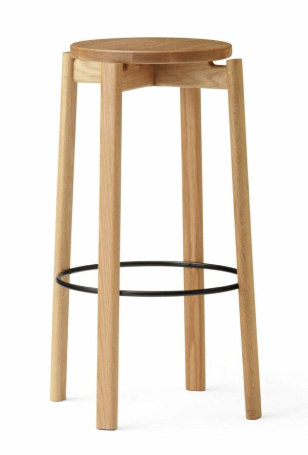 Audo Copenhagen | Passage Counter/Bar Stool - Bar Stool / Natural Oak