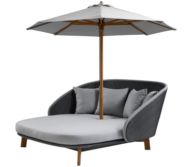 Cane Line | Peacock Daybed - Add Parasol w/ Pulley System