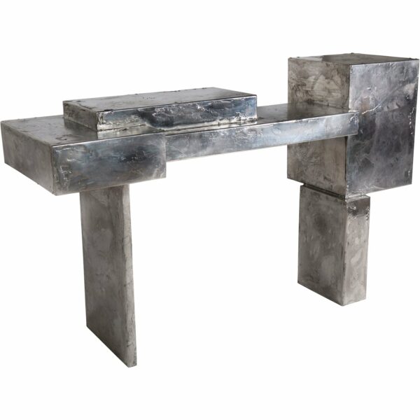 Gentner Design | Pewter Console Table