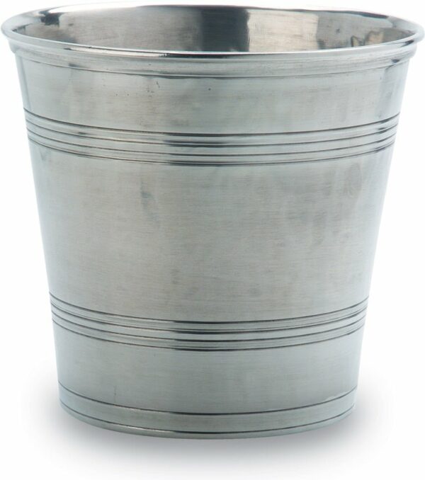 Match Pewter | Pewter Trash Bin