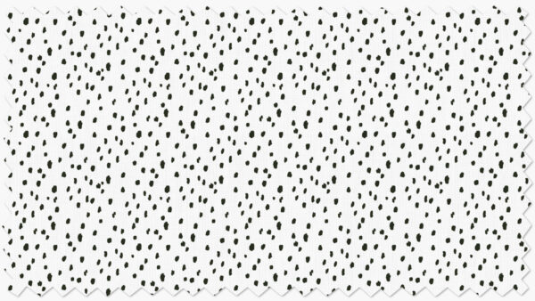 The Inside | Fabric By The Yard | Quilting Cotton | Black Dalmatian