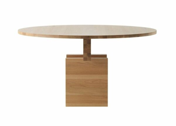 Resident | Plane Dining Table - Round - Large / Natural