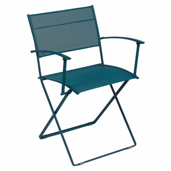 Fermob | Plein Air Armchair - Stereo Fabric - Set of 2 - Acapulco Blue