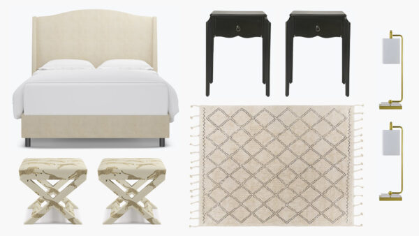 The Inside | Transitional Chic Bedroom Set