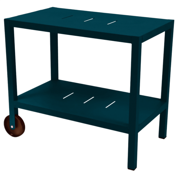 Fermob | Quiberon Bar Cart - Acapulco Blue