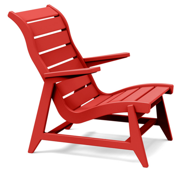 Loll Designs | Rapson Chair - Apple Red