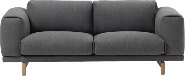 Muuto | Rest Sofa 2-Seater - Grey Vancouver 13