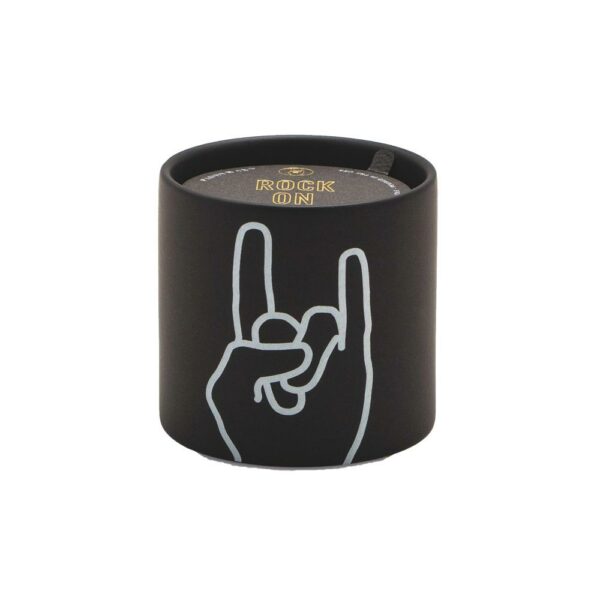 Paddywax | Impressions 5.75 oz Candle - Leather + Oakmoss "Rock On"