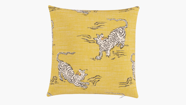 The Inside | Throw Pillow 16" | Dijon Tigresse | Feather Down