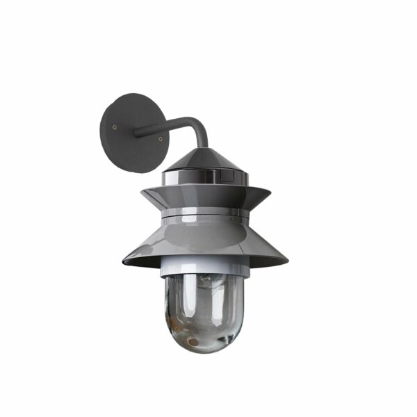 Marset | Santorini Outdoor Fixed Stem Wall Light - Gray