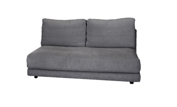 Cane Line | Scale 2-Seater Sofa Module - Dark Grey Ambience