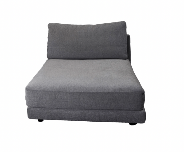 Cane Line | Scale Single Daybed Module - Dark Grey Ambience