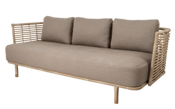 Cane Line | Sense 3-Seater Sofa - Outdoor