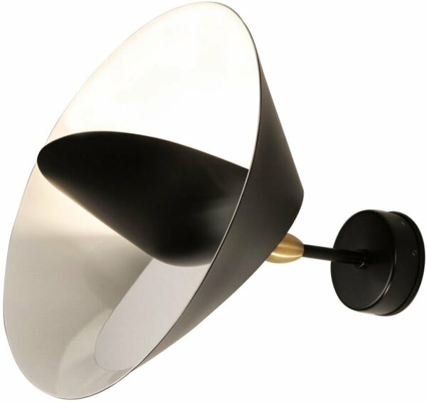 Serge Mouille | Serge Mouille Saturnus Wall Sconce - Black