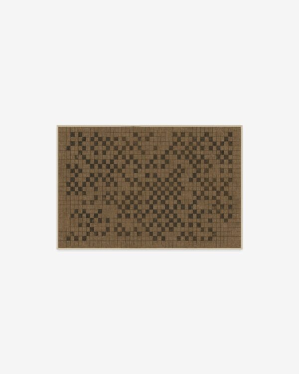 Ruggable | Shiloh Check Latte Rug