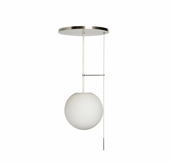 Workstead | Signal Globe - Brushed Nickel / No Pull Chain