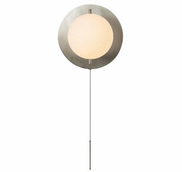 Workstead | Signal Sconce - Brushed Nickel / No Pull Chain