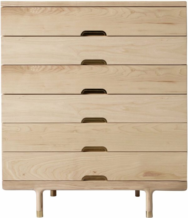 Kalon Studios | Simple Tallboy Dresser - Ash