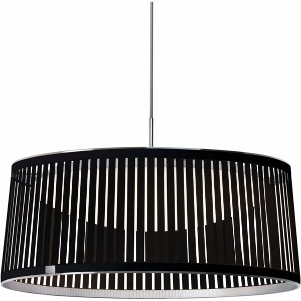 Pablo Designs | Solis Drum Pendant - 24" Diameter / Black