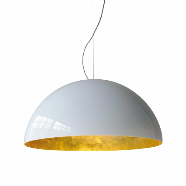 Oluce | Sonora PMMA Pendant - Large / Opaline