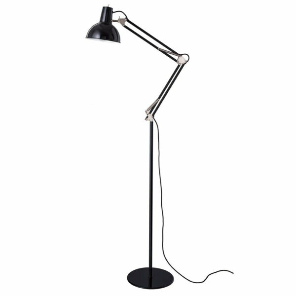 Midgard | Spring Balanced Floor Lamp - Black