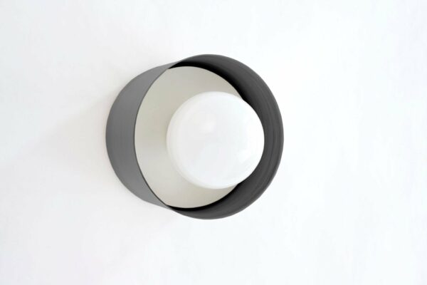 Ladies & Gentlemen | Spun Sconce - Blackened Metal