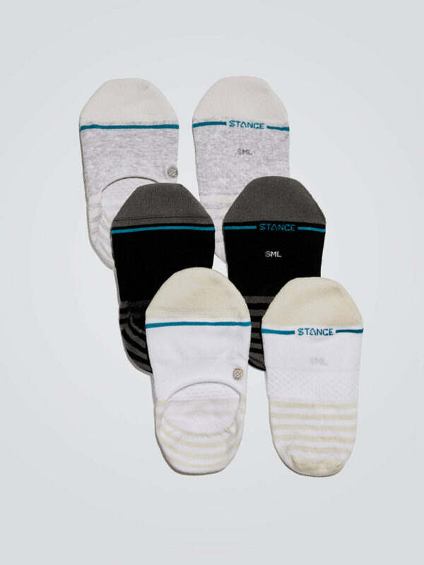 Stance Sensible 3 Pack No-show Socks - Multi