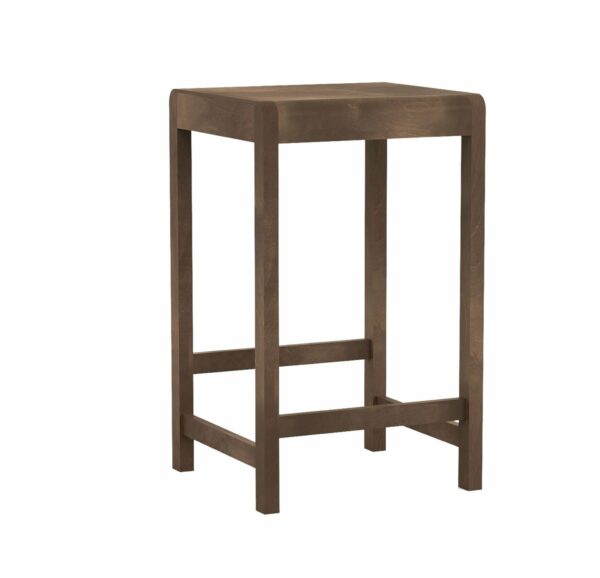 Frama | Stool 01 - Short- 25.6" / Dark Wood