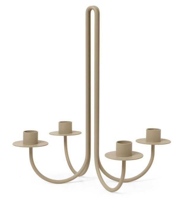 Ferm Living | Sway Candelabra - Cashmere