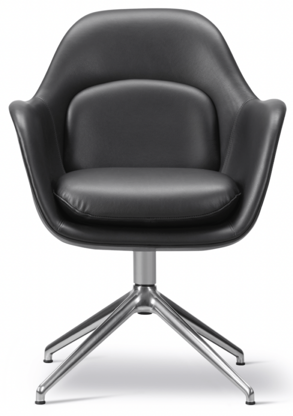 Fredericia | Swoon Chair Swivel Base - Chrome - Max 92