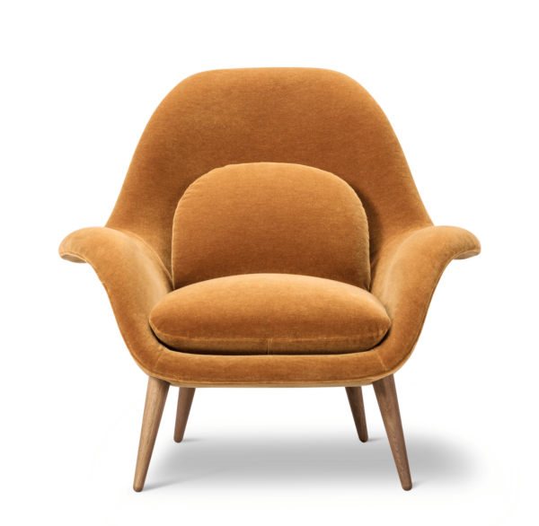 Fredericia | Swoon Lounge - Oiled Oak - Grand Mohair 2600