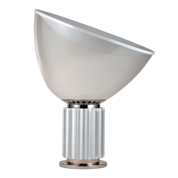 Flos | Taccia Dimmable Table Lamp - Anodize Silver