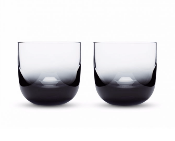 Tom Dixon | Tank Whiskey Glass Black - Set of 2