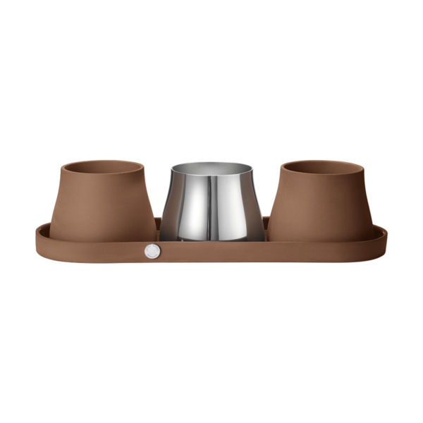 Georg Jensen | Terra Tray & Set of Three Pots