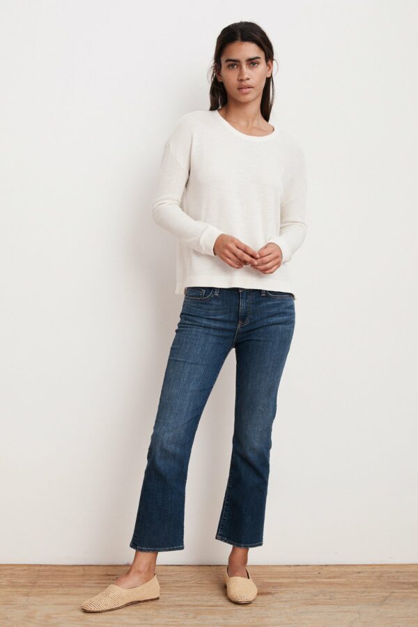 Velvet by Graham & Spencer | Eselda Cotton Thermal Top (S), Velvet by Graham & Spencer