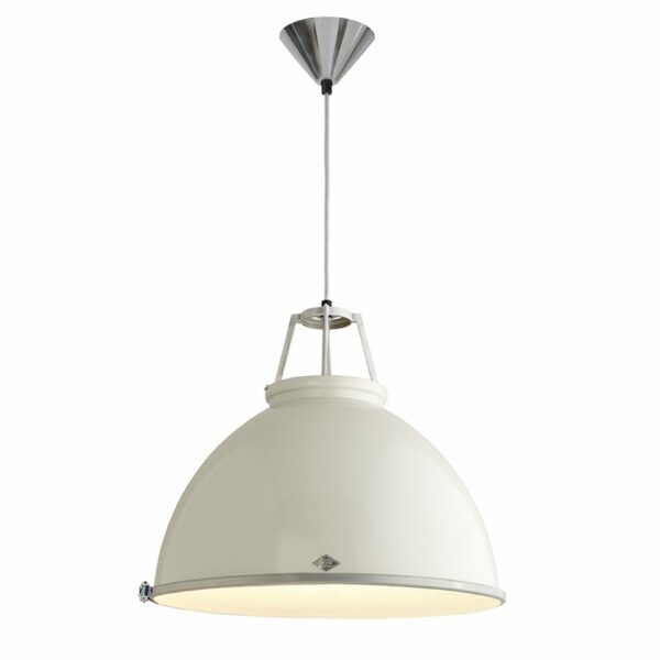 Original BTC | Titan 5 Pendant - Putty Grey w/ Diffuser