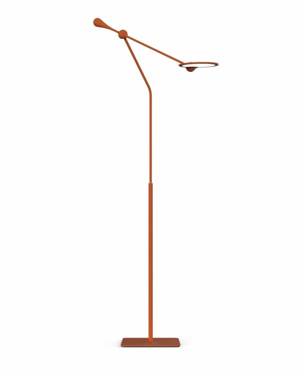 Peter Stathis | Trapeze LED Floor Lamp - Orange