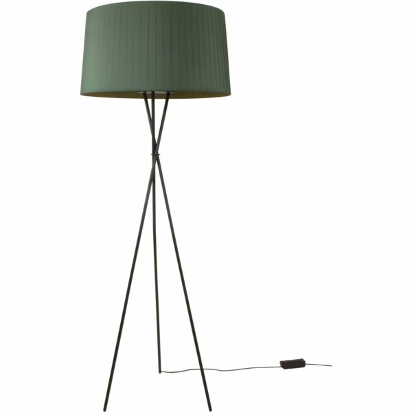 Santa & Cole | Tripode G5 Floor Lamp - Green