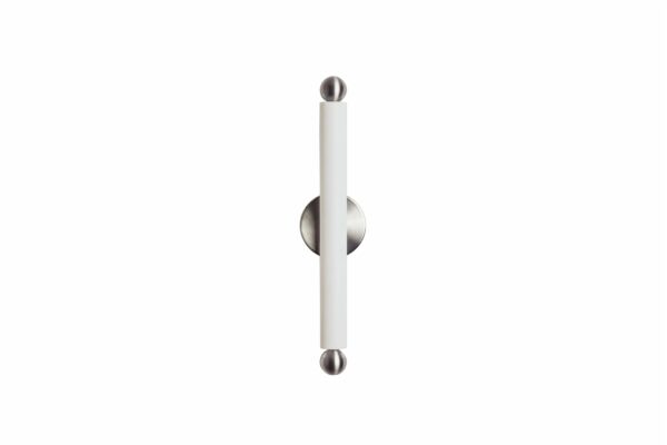 Workstead | Tube Sconce/Flush Mount - Brushed Nickel