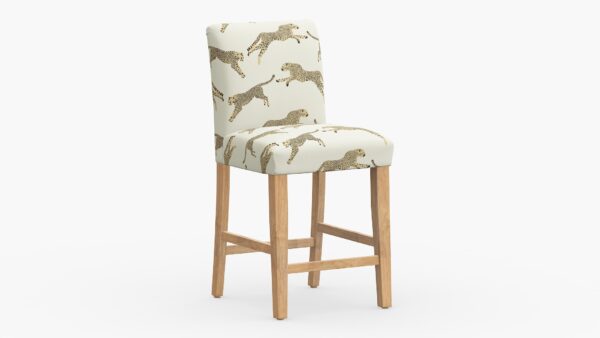 The Inside | Classic Dining Counter Stool | Requires Assembly|Natural | Desert Cheetah