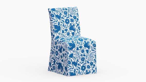 The Inside | Slipcovered Dining Chair | Cerulean Frida