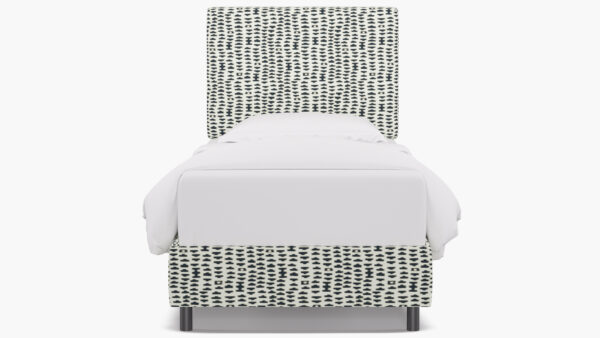 The Inside | Square Back Bed | Ivory Odalisque