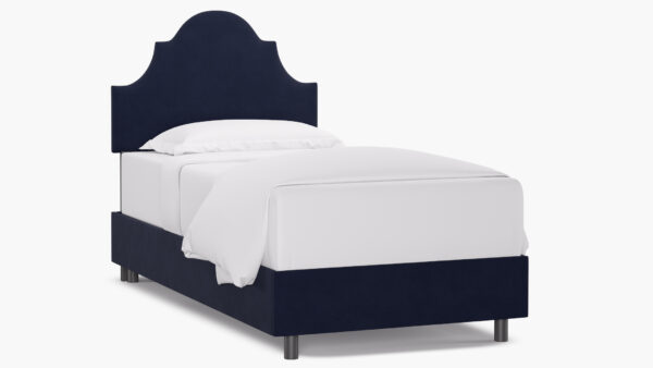 The Inside | Regency Bed | Navy Velvet