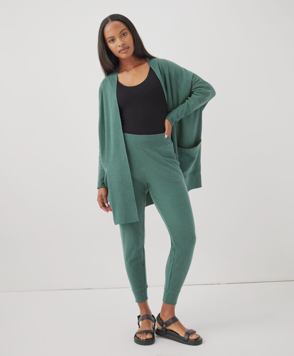 PACT Apparel | Women's Dark Forest Heather Airplane Jogger