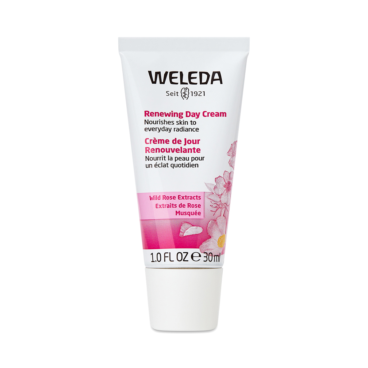 Weleda Renewing Day Cream, Wild Rose 1 fl oz tube