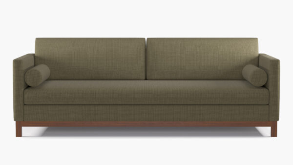 The Inside | Tailored Tuxedo Sofa | Olive Everyday Linen