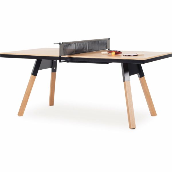 RS Barcelona | You And Me Ping Pong Table Wood - 180 Small - Oak / Black